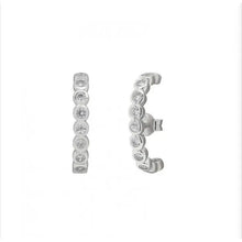 Load image into Gallery viewer, Curve Earrings - Sterling Silver