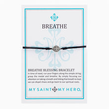 Load image into Gallery viewer, Breathe Blessing Bracelet - Silver Medals
