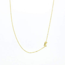 Load image into Gallery viewer, Lotus Balance Letter Necklace