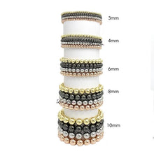 Load image into Gallery viewer, Simply Plain Beaded Stretch Bracelets