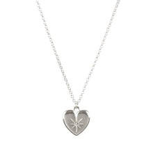Load image into Gallery viewer, Best Mom Heart Necklace - Sterling Silver