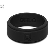 Load image into Gallery viewer, Men&#39;s Black  Silicone Ring
