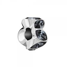 Black Swarovski Crystal Reflection - Chamilia Bead