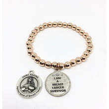 Load image into Gallery viewer, Breast Cancer Survivor Saint Agatha Bracelet - Love Lisa