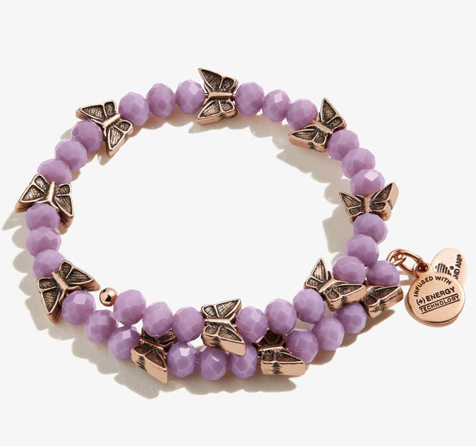 Butterfly Beaded Bangle Bracelet Alex and Ani – Marie's Jewelry