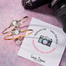 Load image into Gallery viewer, Camera Bangle Bracelet - Luca and Danni