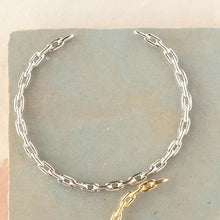 Load image into Gallery viewer, Chain Link Adjustable Cuff Bracelet