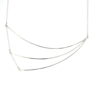 Lotus Charlotte Necklace - Silver