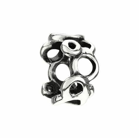 Silver Circles Spacer Bead - Chamilia