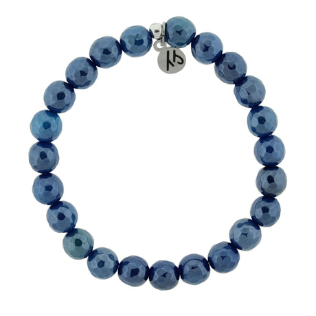 Creativity Blue Agate Stacker