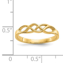 Load image into Gallery viewer, 14k Free Form Knot Ring, Size 7