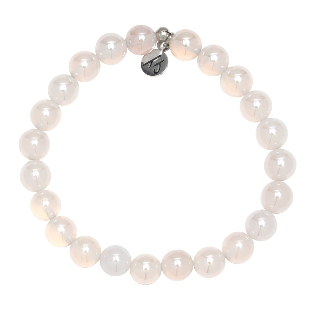 Balance White Agate Stacker - TJazelle *retired*