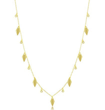 Load image into Gallery viewer, Diamond-Shaped Charm Necklace - Gold Plated
