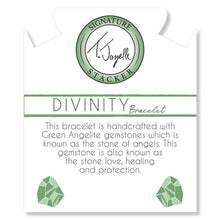 Load image into Gallery viewer, &quot;Divinity&quot; Green Angelite Stacker - TJazelle