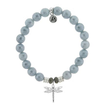 Load image into Gallery viewer, Dragonfly Silver Charm Bracelet - TJazelle