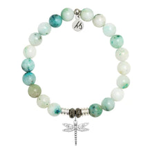 Load image into Gallery viewer, Dragonfly Silver Charm Bracelet - TJazelle