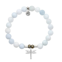 Load image into Gallery viewer, Dragonfly Silver Charm Bracelet - TJazelle