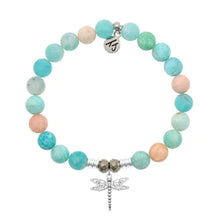Load image into Gallery viewer, Dragonfly Silver Charm Bracelet - TJazelle