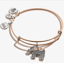 Load image into Gallery viewer, Elephant Charm Bangle - Alex and Ani