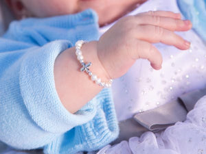Emily - Sterling Silver Bracelet (Size Small 0-12 Months)