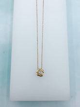 Load image into Gallery viewer, Endless Love Knot Diamond Necklace - 14K Gold