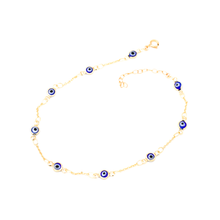 Load image into Gallery viewer, Evil Eye Anklet