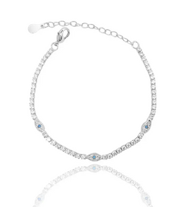 Eye Candy Bracelet - Marbled Gray - Custom ID – Lucky Star Jewels
