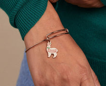 Load image into Gallery viewer, FALALA Llama Charm Bangle Bracelet - Alex and Ani