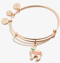 Load image into Gallery viewer, FALALA Llama Charm Bangle Bracelet - Alex and Ani