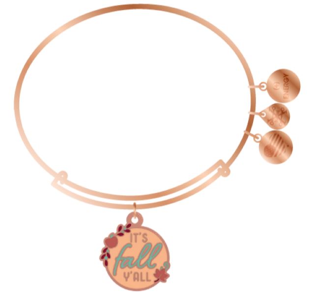 Fall In Love Charm Bangle Bracelet - Alex and Ani