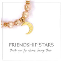 Load image into Gallery viewer, Friendship Stars Gold Charm Bracelet - TJazelle