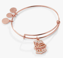 Load image into Gallery viewer, Gingerbread House Charm Bangle Bracelet - Alex and Ani