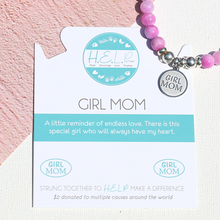 Load image into Gallery viewer, Girl Mom Charm Bracelet - TJazelle HELP Collection