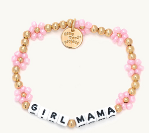 LWP "Girl Mama" Floral Bracelet