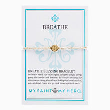 Load image into Gallery viewer, Breathe Blessing Bracelet- Gold Medals