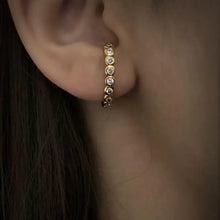 Load image into Gallery viewer, Curve Earrings - Sterling Silver