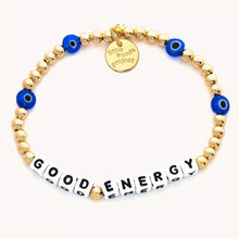 Load image into Gallery viewer, Little Words Project &quot;Good Energy&quot; Evil Eye Bracelet