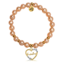 Load image into Gallery viewer, Gold Grandma Heart Charm Bracelet - TJazelle