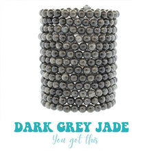 Load image into Gallery viewer, You Got This - Dark Grey Jade Stacker