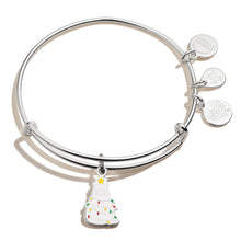 Load image into Gallery viewer, Holiday Cat Bangle Bracelet - Alex and Ani