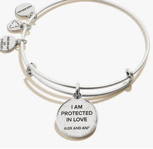 Load image into Gallery viewer, Hamsa Embossed Charm Bangle - Alex and Ani