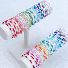 Load image into Gallery viewer, &quot;The Amanda ~ Swarovski Crystal Stacker&quot; Beaded Bracelet- Our Whole Heart