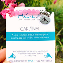 Load image into Gallery viewer, Cardinal Charm Bracelet - TJazelle H.E.L.P Collection