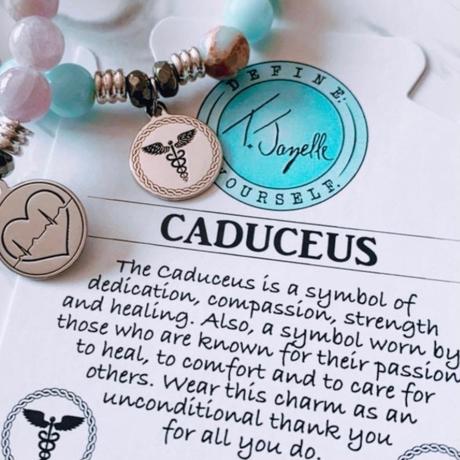 TJazelle Caduceus Charm Bracelet