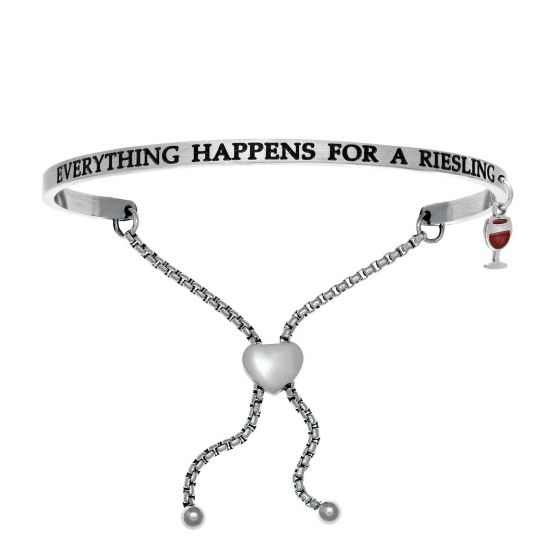Everything Happens For A Riesling Bangle