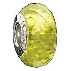 Jeweled Light Green Murano Glass - Chamilia Bead