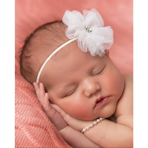 Kaitlyn Sterling Silver Baby & Child Cross Baptism Bracelet (0-12 Months)