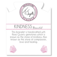 Load image into Gallery viewer, Kindness Rose Quartz Stacker - TJazelle