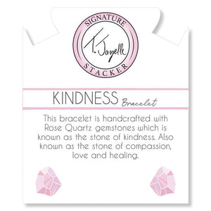 Kindness Rose Quartz Stacker - TJazelle