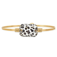 Load image into Gallery viewer, Dylan Bangle Bracelet in Leopard